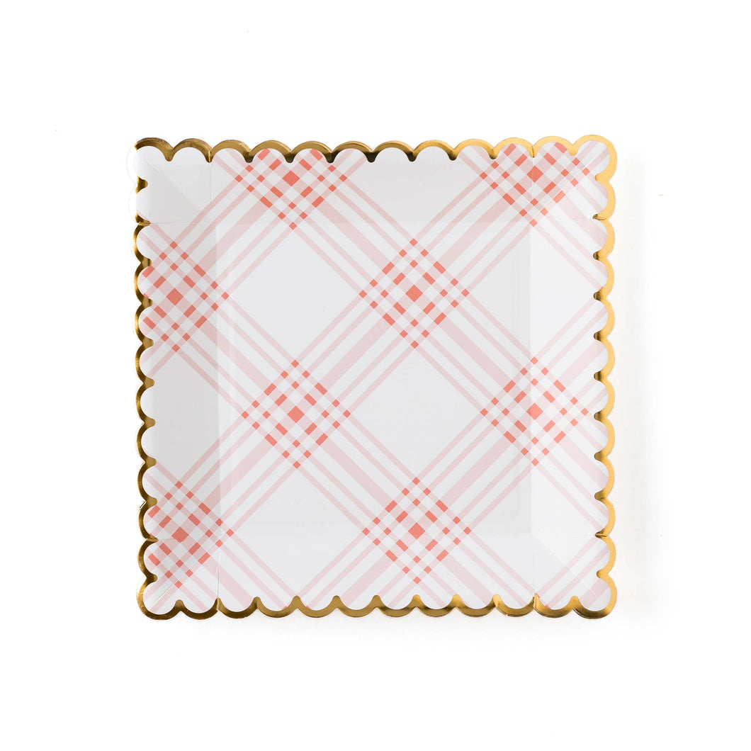 My Mind’s Eye Garden Scalloped Plate