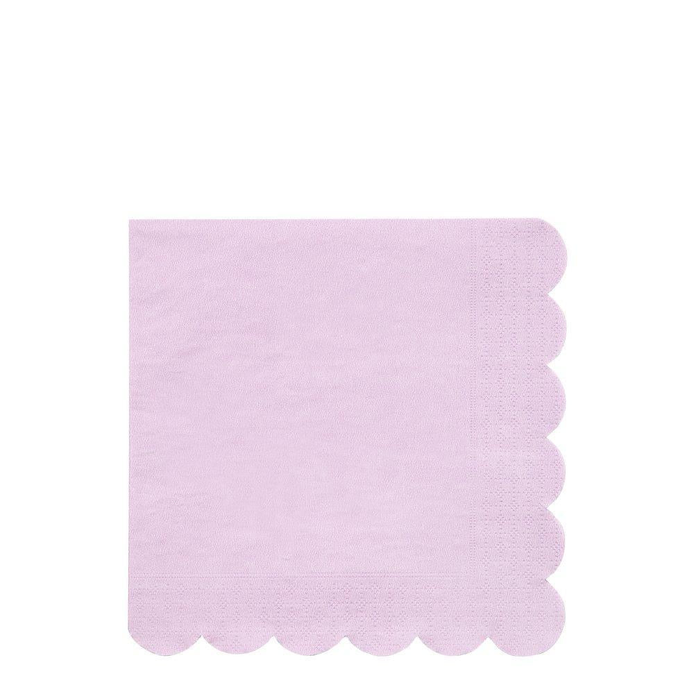 Meri Meri Lilac Large Napkin - Lemonade Party Box