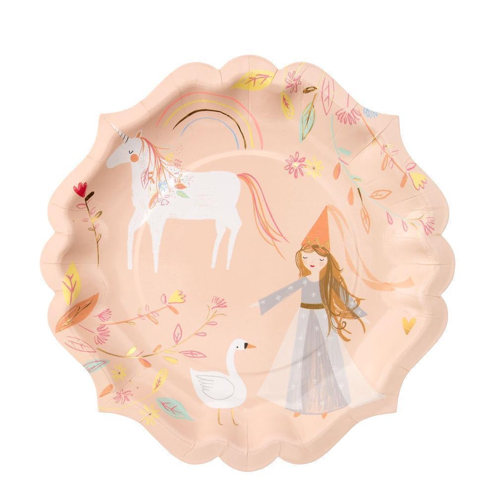 Meri Meri Magical Princess Large Plate - Lemonade Party Box
