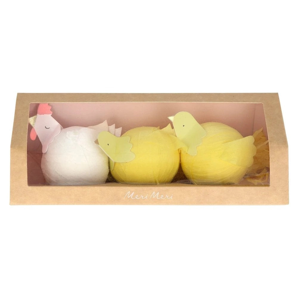 Meri Meri Easter Surprise Hen and Chicks