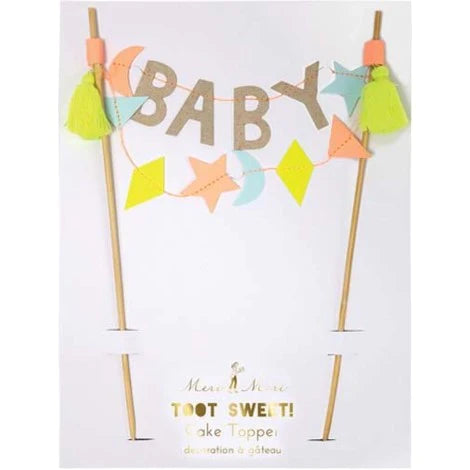 Meri Meri Baby Cake Topper