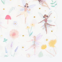 Load image into Gallery viewer, Meri Meri Fairy Large Napkins
