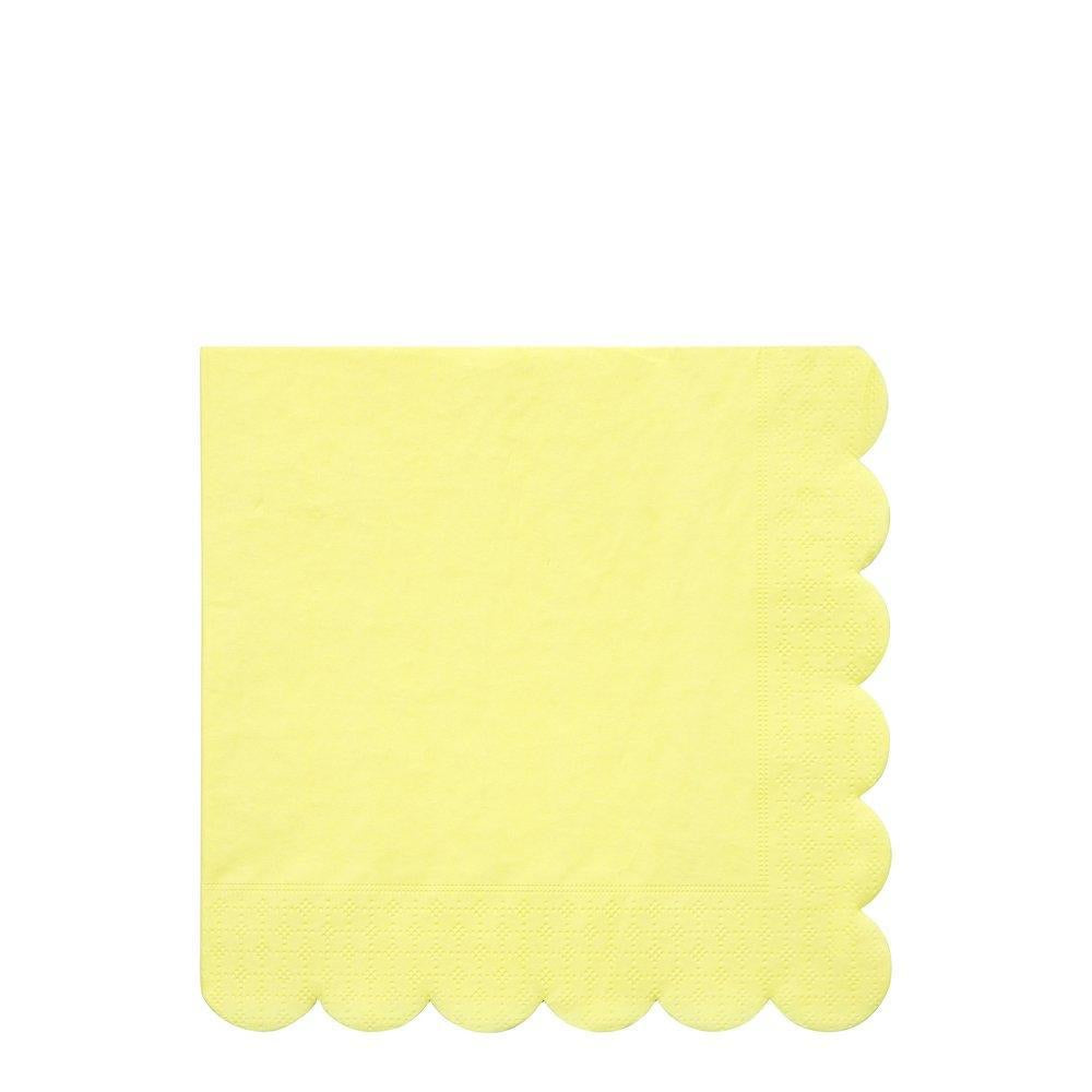 Meri Meri Large Yellow Napkins