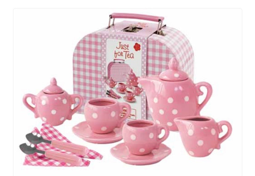 13 piece mini porcelian set - Lemonade Party Box