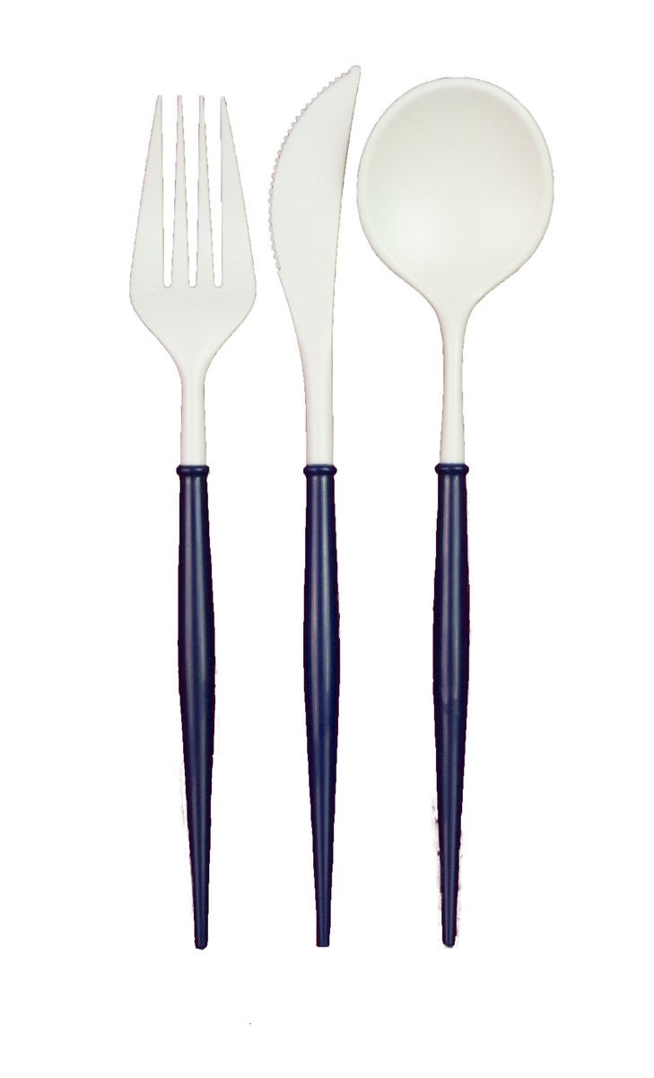 Bella Blue Reusable Cutlery - Lemonade Party Box