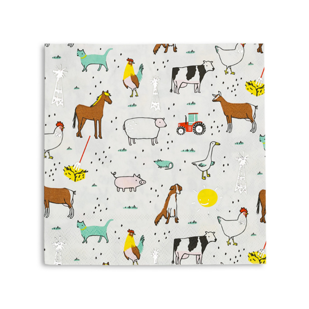 Meri Meri On the Farm Napkins