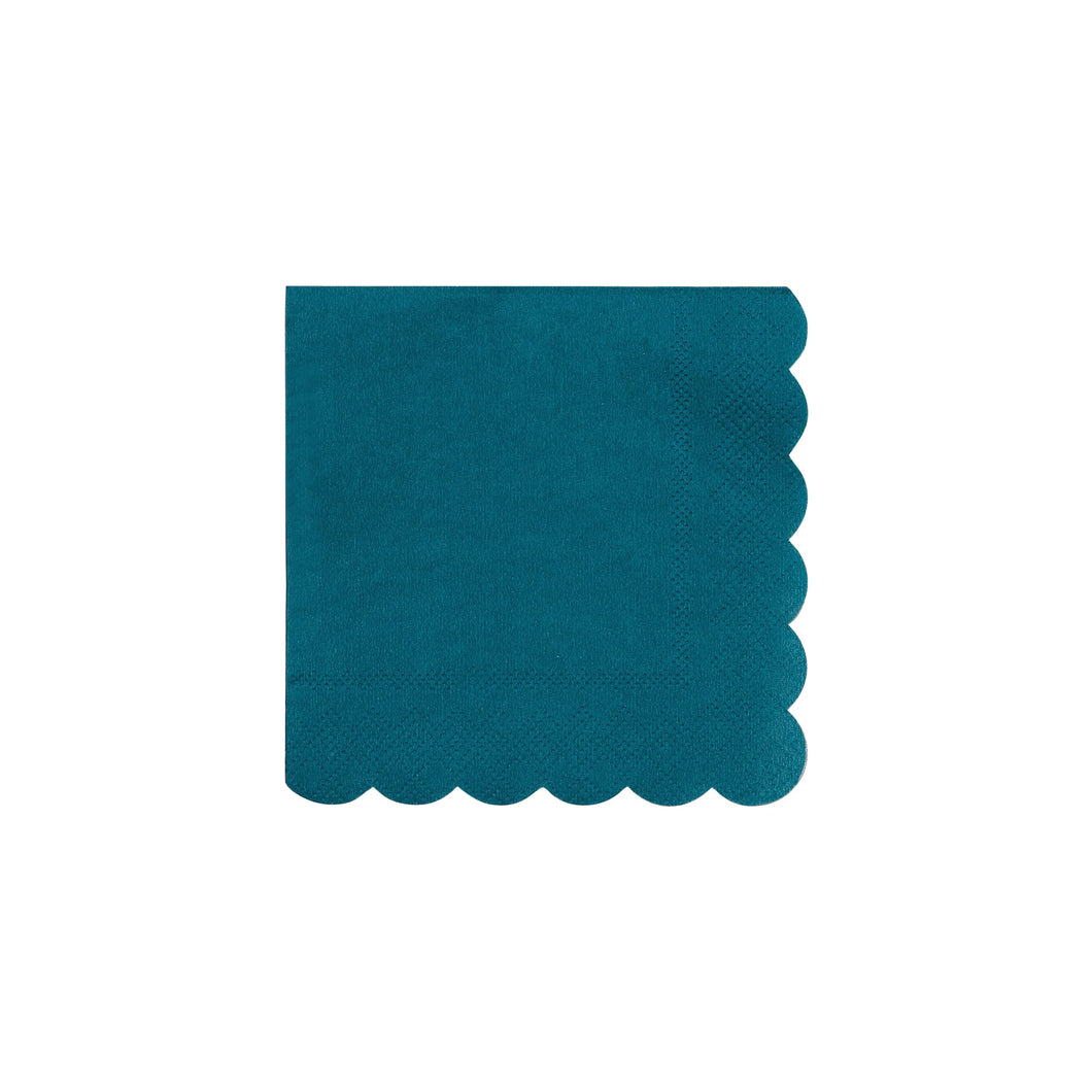 Meri Meri Dark Teal Small Napkin