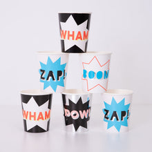 Load image into Gallery viewer, Meri Meri Superhero Cups
