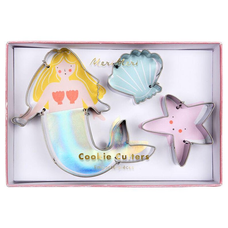 Meri Meri Mermaid Cookie Cutter - Lemonade Party Box