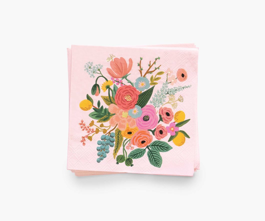 Garden Party Cocktail Napkins - Lemonade Party Box