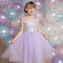 Load image into Gallery viewer, Sequins Princess Dress Lilac - Lemonade Party Box
