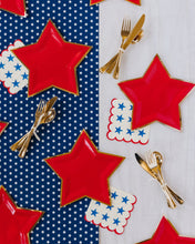 Load image into Gallery viewer, Red Star Plates (Gold Foiled) - Lemonade Party Box
