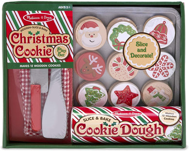 Slice & Bake Christmas Cookie Play Set (Melissa & Doug) - Lemonade Party Box