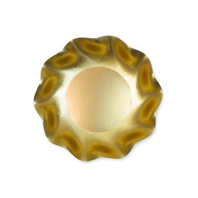 Wavy Deep Bowl Gold - Lemonade Party Box