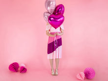 Load image into Gallery viewer, 18&quot; Heart Shaped Foil Balloon - Light Pink
