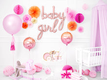 Load image into Gallery viewer, Medium Pink Honeycomb Decorations 20cm
