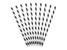 Load image into Gallery viewer, Black and White Straws
