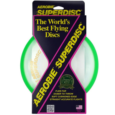 Aerobie Superdisc 10-Inch Flying Disc - Lemonade Party Box